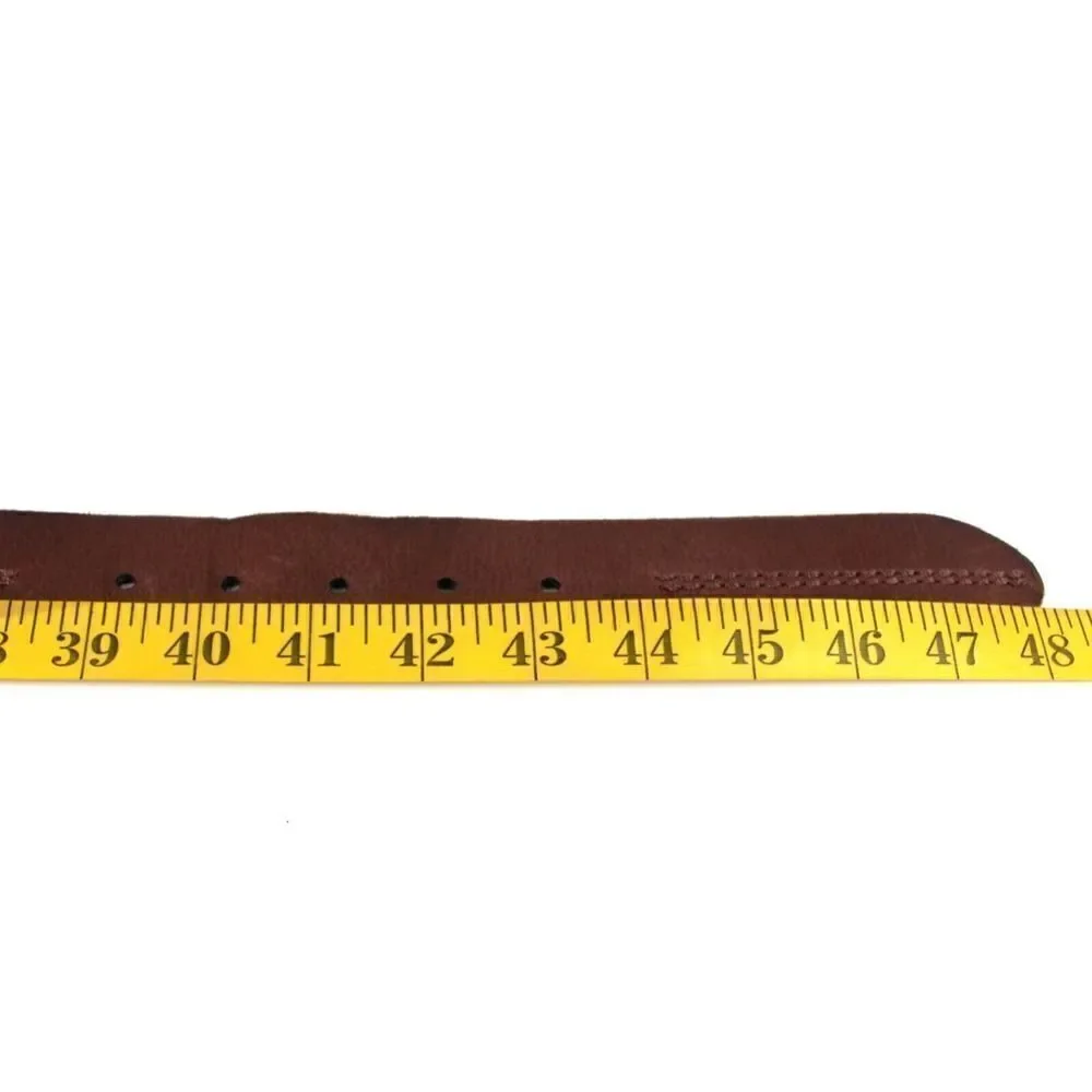 Lucky Brand BROWN GENUINE LEATHER 1 5/8